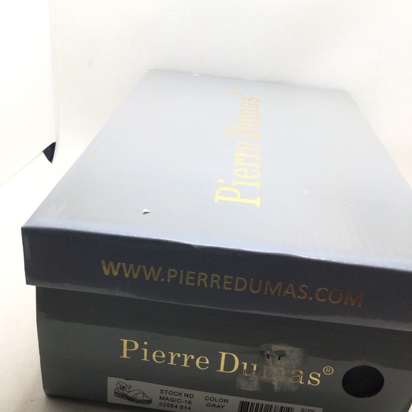 Pierre Dumas Magic-16 Womens Gray Platform Espadrille Wedge Sandal - Picture 7 of 7